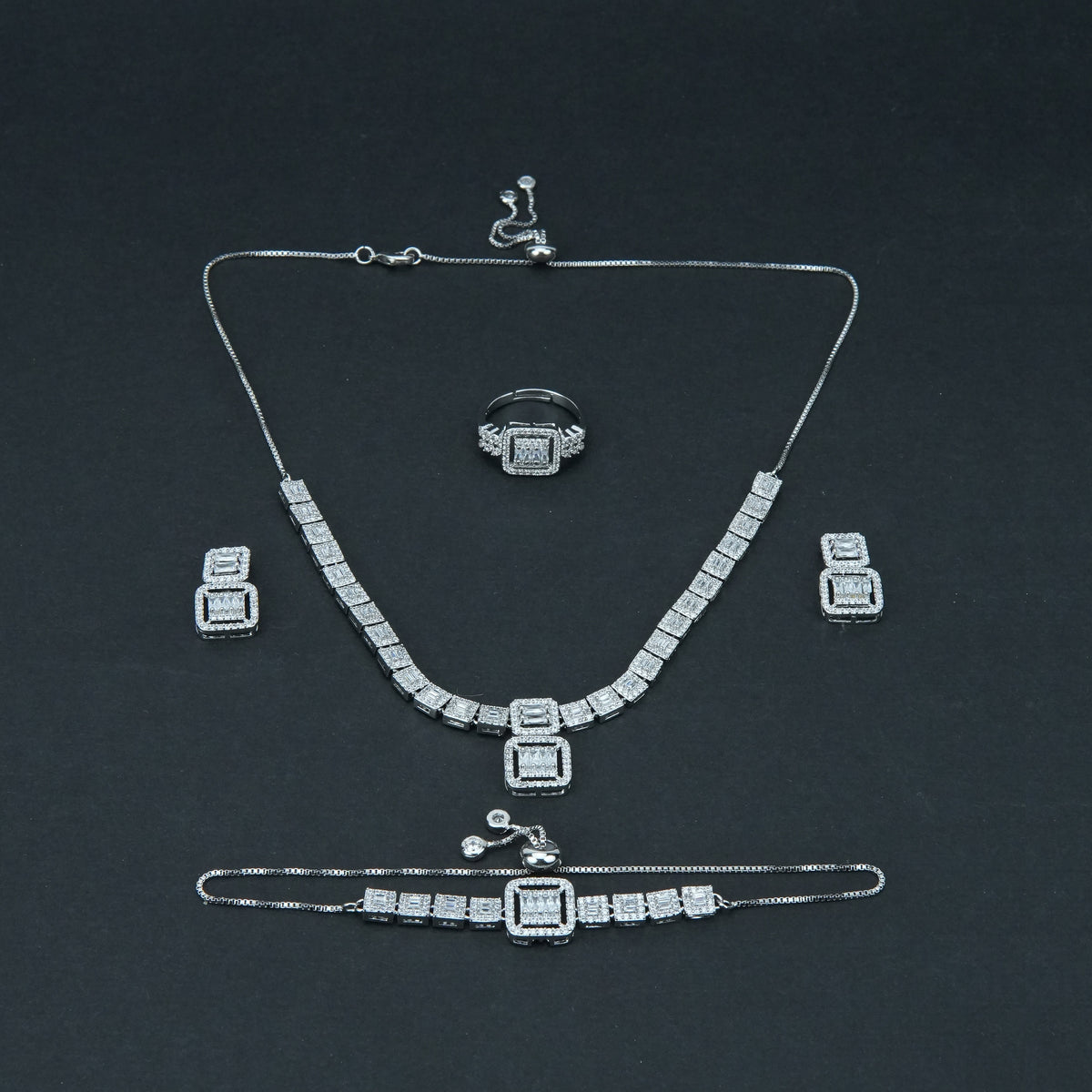 Women Necklace Jewelry 4 Pcs - 004810j