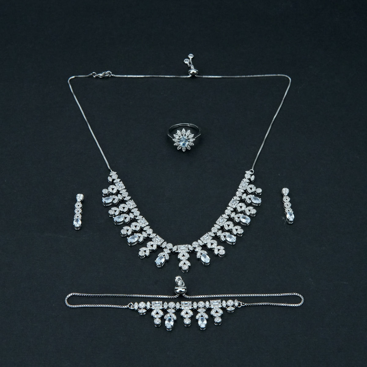 Women Necklace Jewelry 4 Pcs - 004806j