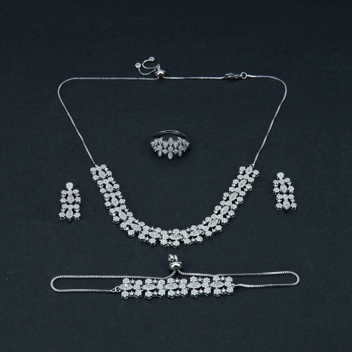 Women Necklace Jewelry 4 Pcs - 004809j