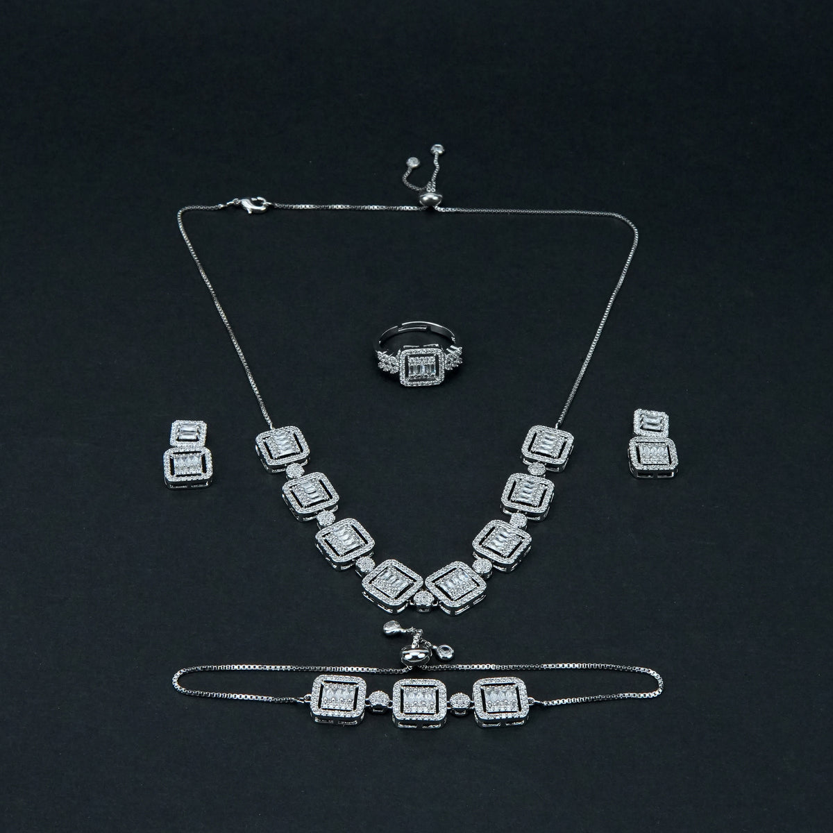 Women Necklace Jewelry 4 Pcs - 004817j