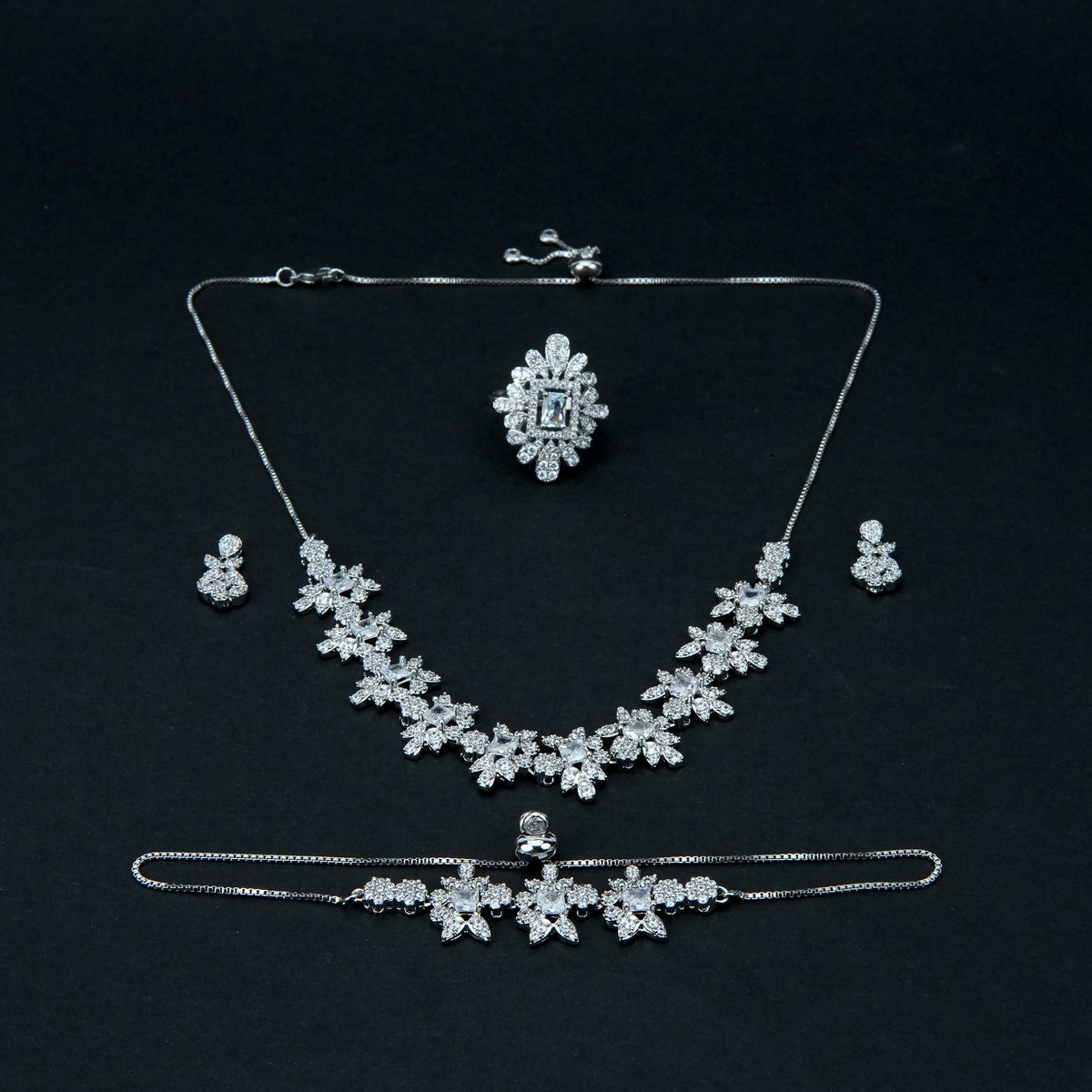 Women Necklace Jewelry 4 Pcs - 004808j