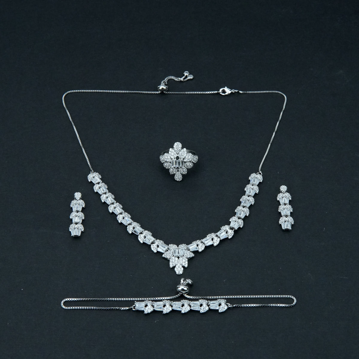 Women Necklace Jewelry 4 Pcs - 004811j