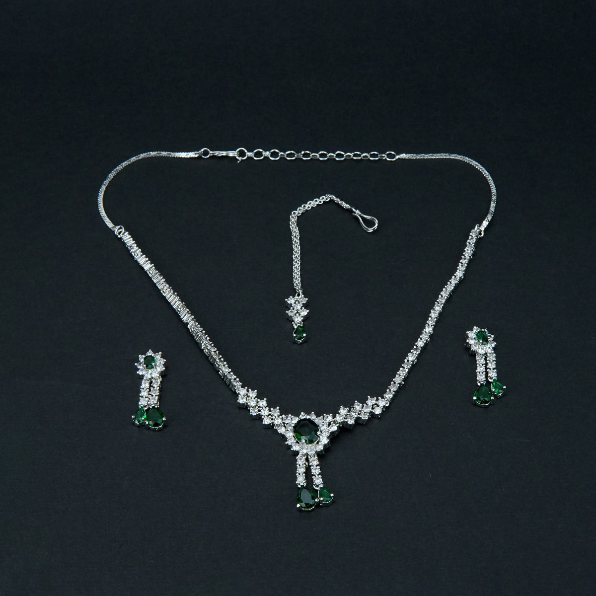 Women Neckless Jewelry 3 Pcs - 004784j