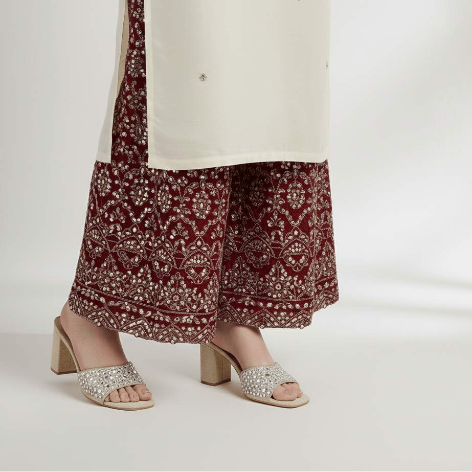 Imported Formal Block Heel - 98455S
