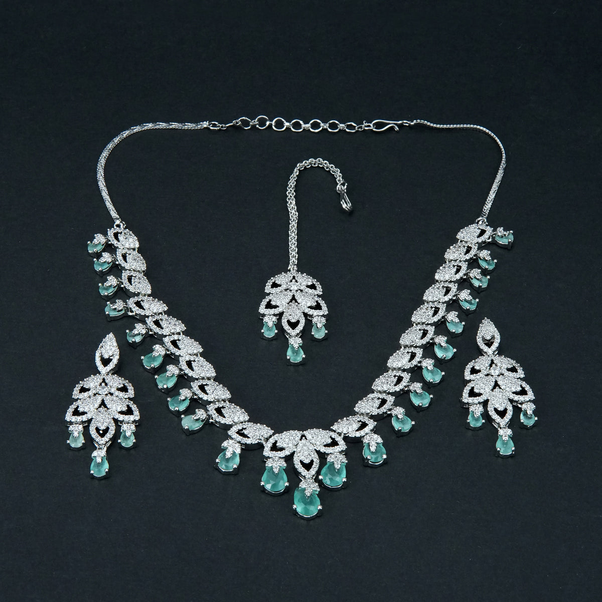 Women Neckless Jewelry 3 Pcs - 004788j