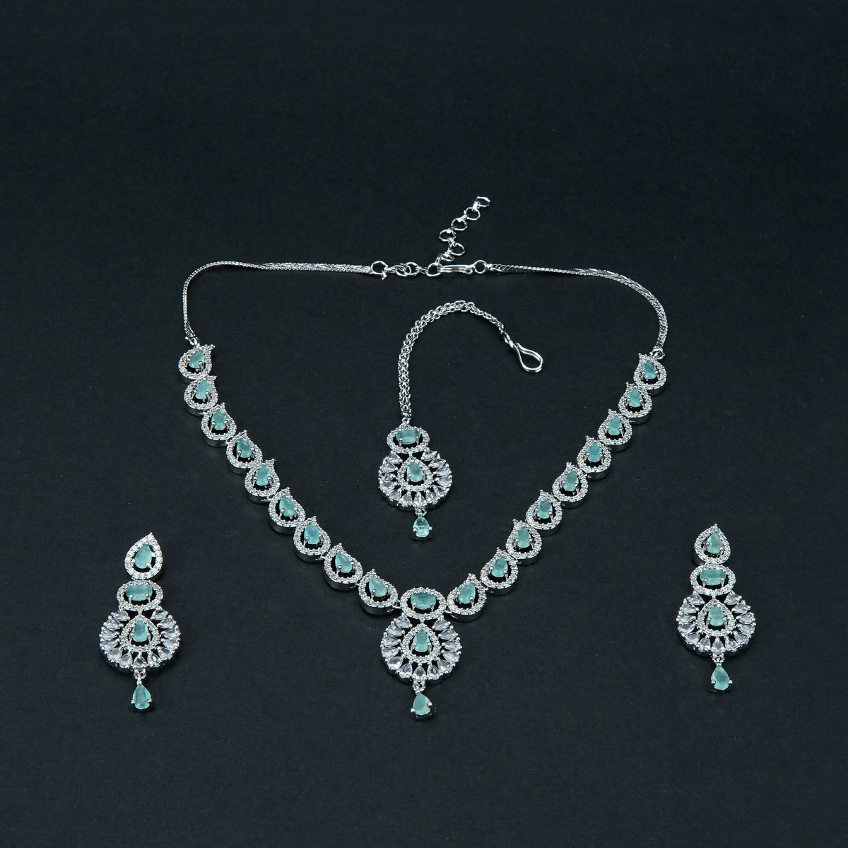 Women Neckless Jewelry 3 Pcs - 004785j