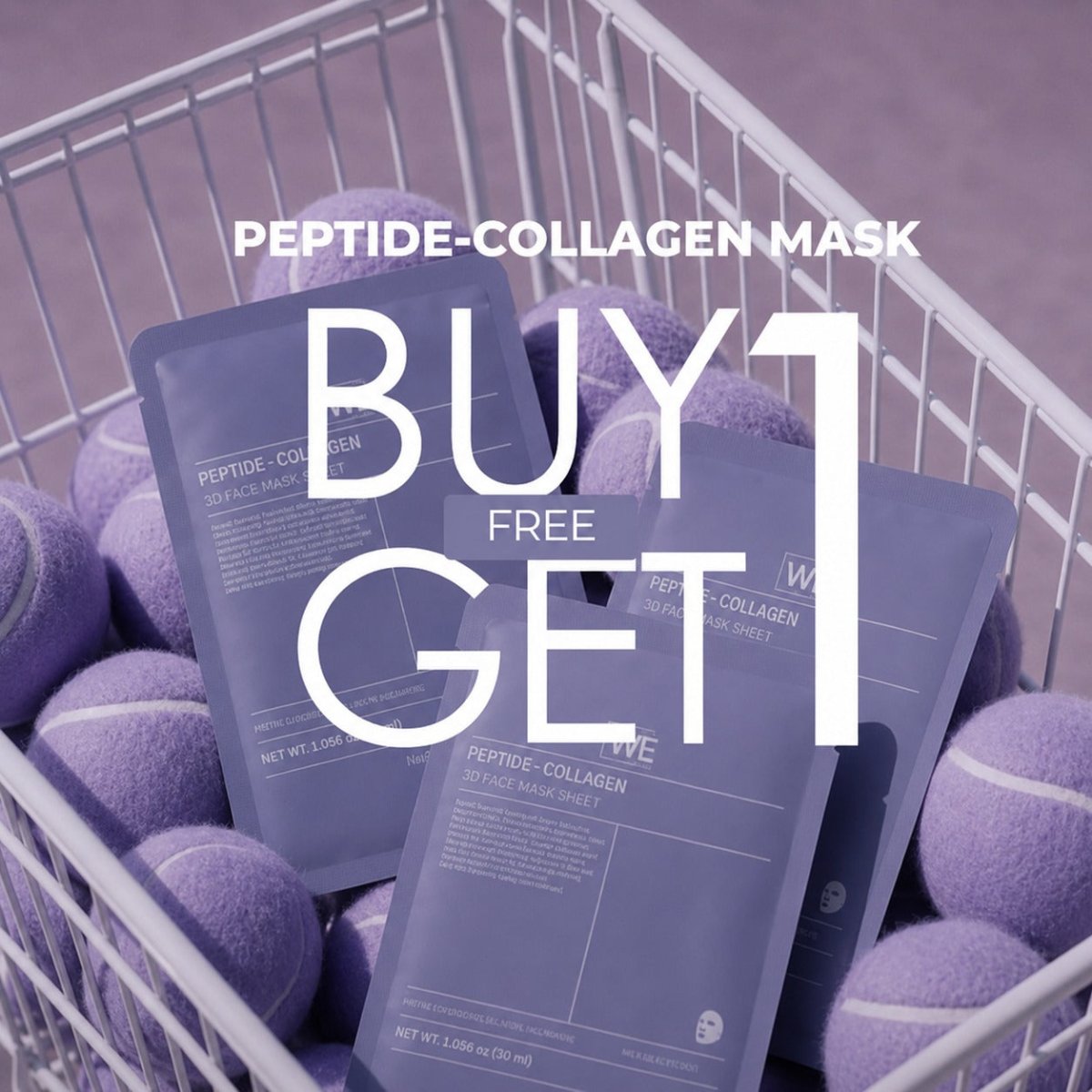 Peptide Collagen Mask - 30ml