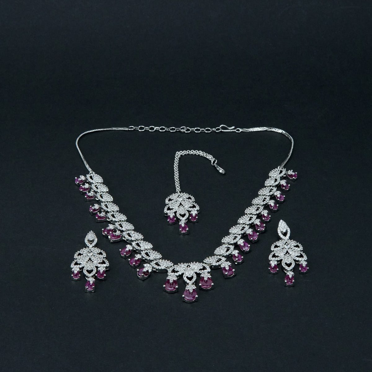Women Neckless Jewelry 3 Pcs - 004788j