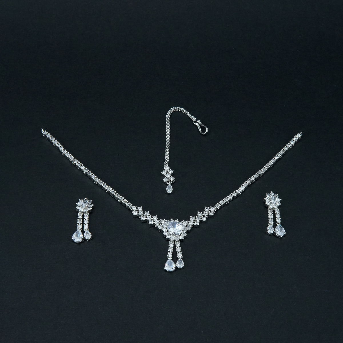 Women Neckless Jewelry 3 Pcs - 004784j