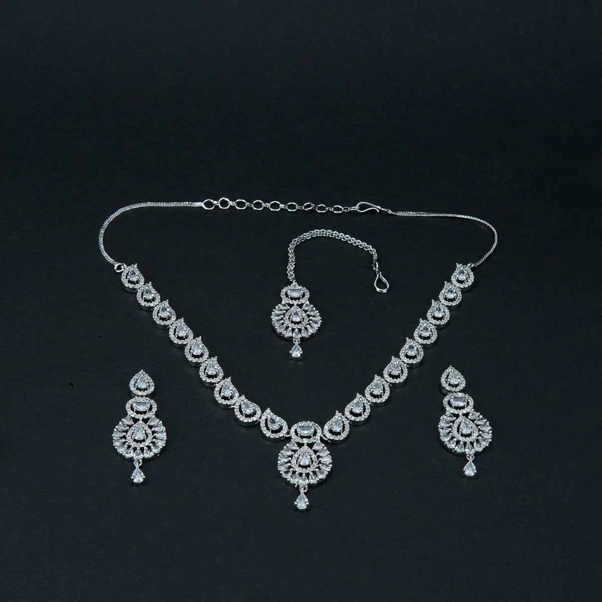 Women Neckless Jewelry 3 Pcs - 004785j
