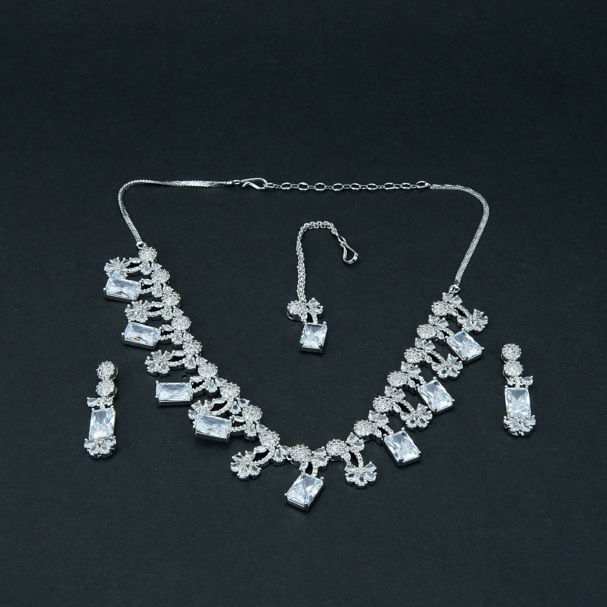 Women Neckless Jewelry 3 Pcs - 004787j