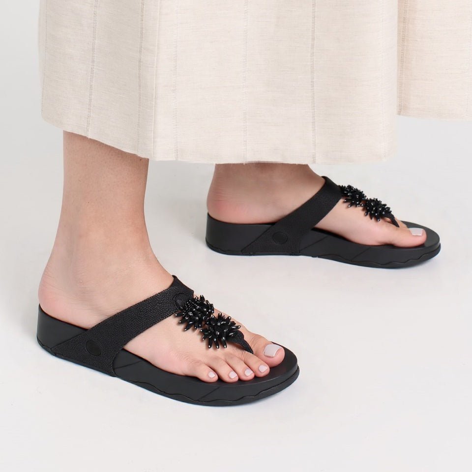 靴 plllllleeeasse flip-flops (BLACK) FLIP FLOP | LLOYD