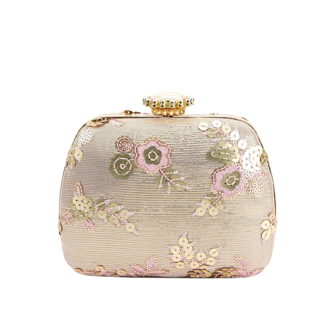 Women Clutch - 05613B - Party Clutch - Walkeaze