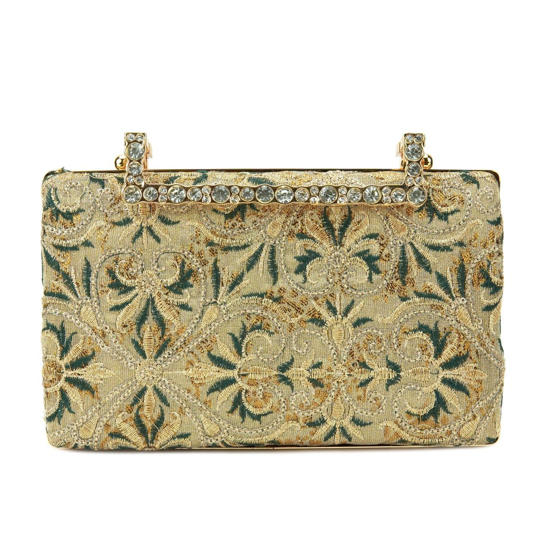 Women Clutch - 05631B - Party Clutch - Walkeaze