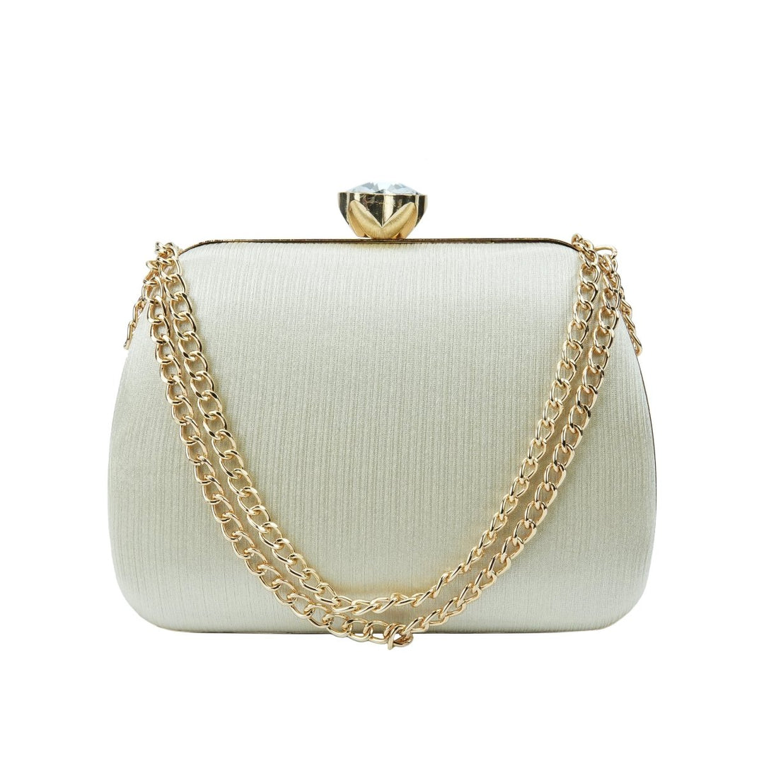 Women Clutch - 05634B - Party Clutch - Walkeaze