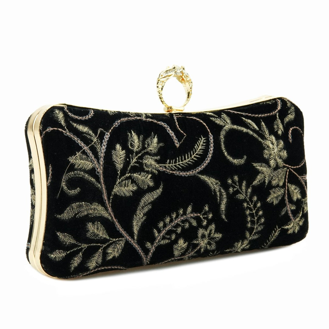Women Clutch - 05663B - Party Clutch - Walkeaze