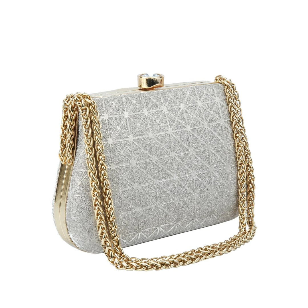Women Clutch- 05731B - Party Clutch - Walkeaze