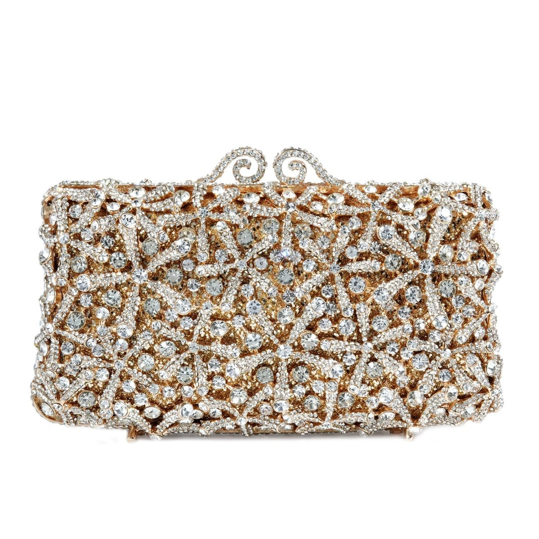 Women Clutch - 15028B - Bridal Clutch - Walkeaze