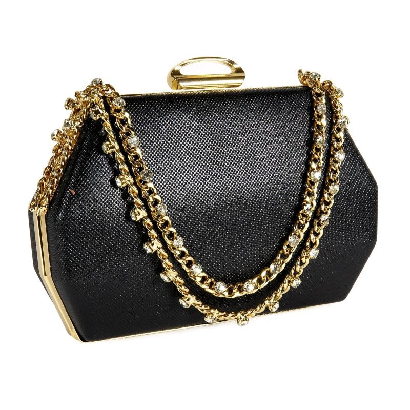 Women Clutch - 15255B - Party Bag - Walkeaze