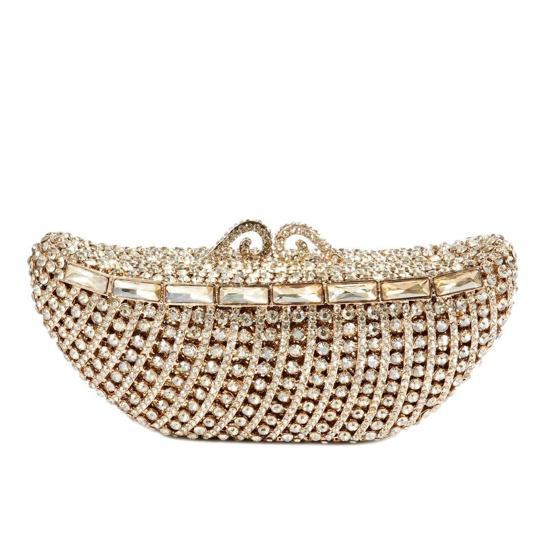 Women Clutch - 15438B - Bridal Clutch - Walkeaze