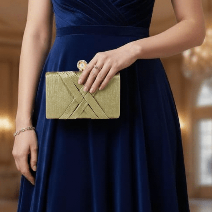 Women Clutch - 3665B - Party Clutch - Walkeaze