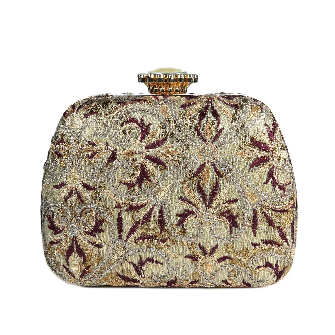 Women Clutch - 3682B - Party Clutch - Walkeaze
