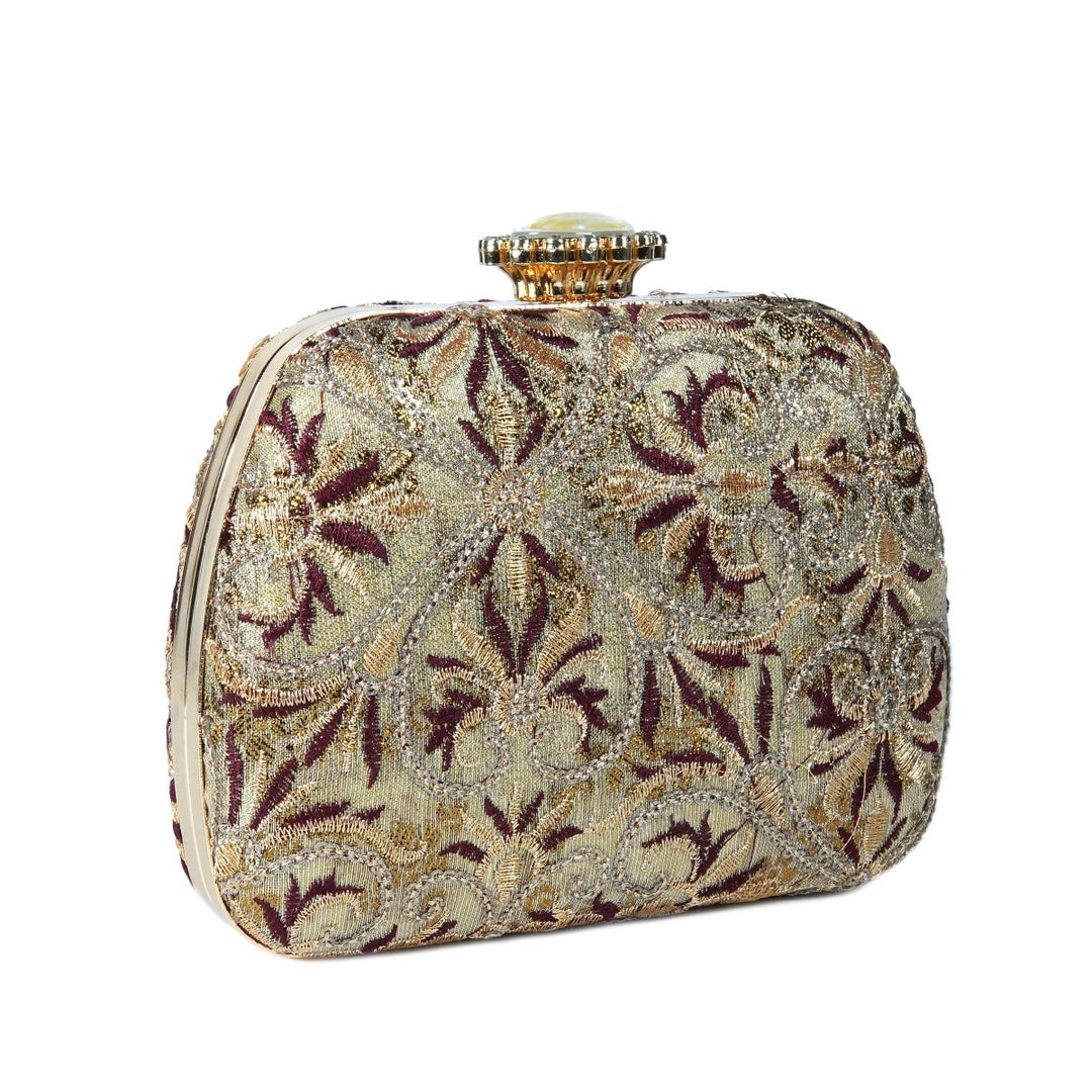 Women Clutch - 3682B - Party Clutch - Walkeaze