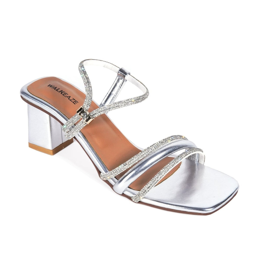 Women Formal Block Heel - 62765S - Block Heel - Walkeaze