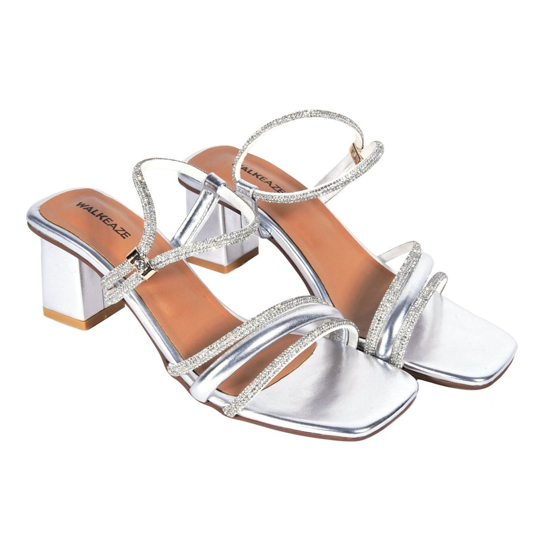 Women Formal Block Heel - 62765S - Block Heel - Walkeaze