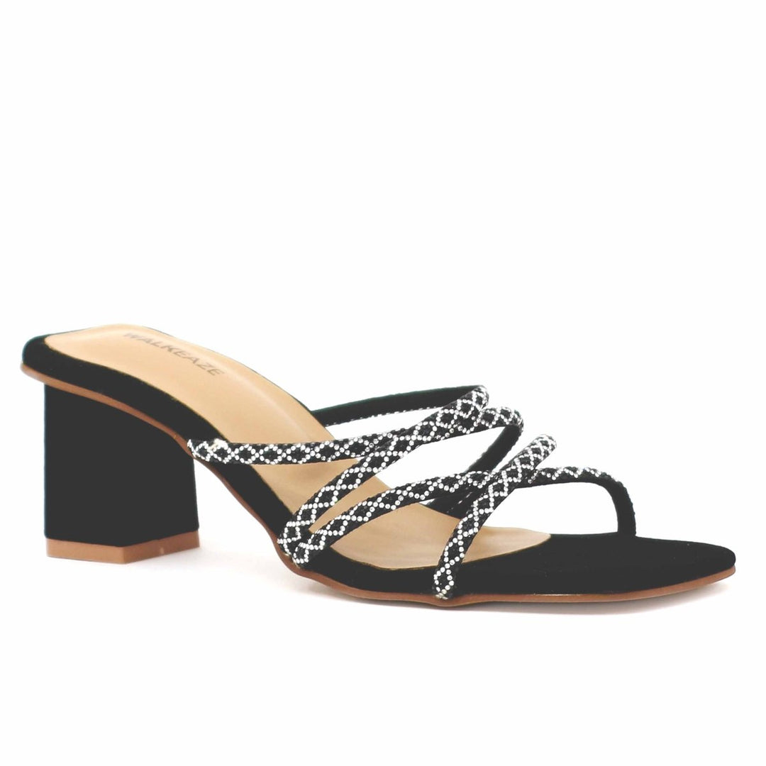 Women Formal Block Heel - 62766S - Block Heel - Walkeaze