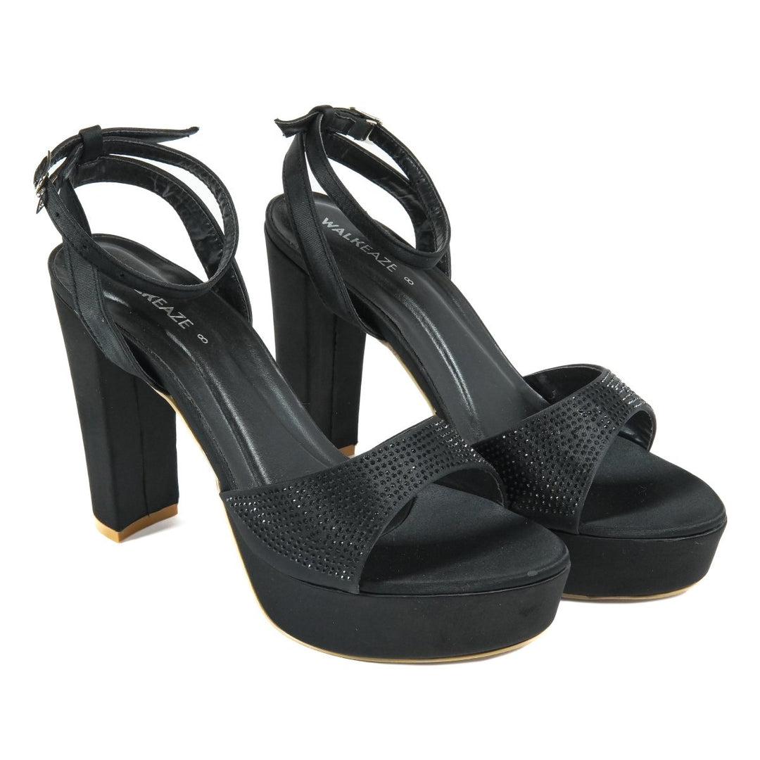 Women Formal Block Heel - 62824S - Block Heel - Walkeaze
