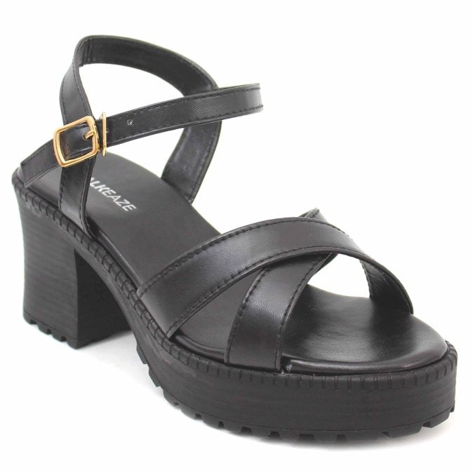 Women Formal Block Heel - 62862S - Block Heel - Walkeaze