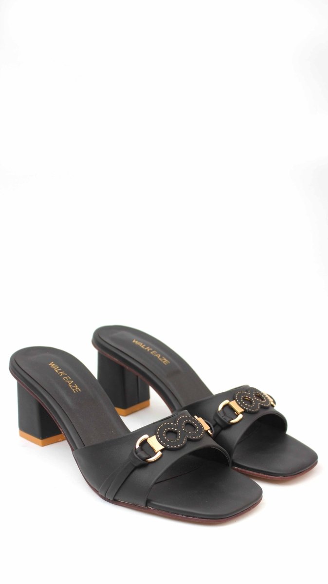 Women Formal Block Heel - 62870S - Block Heel - Walkeaze