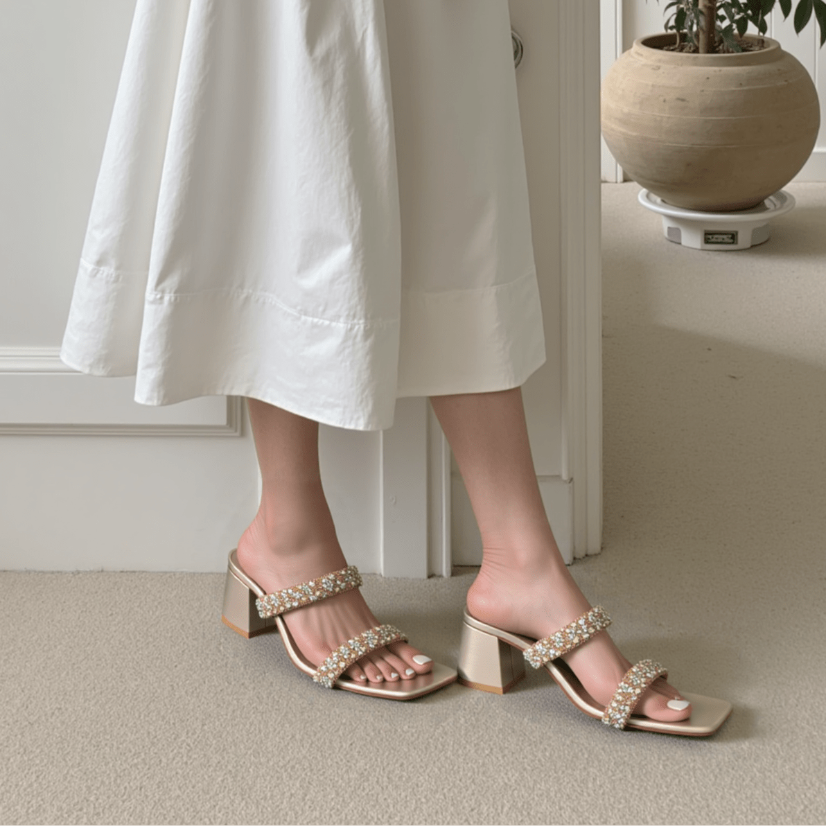 Women Formal Block Heel - 62876S