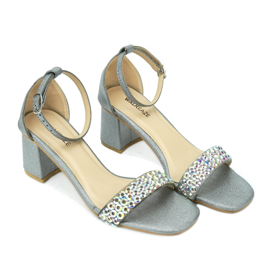 Women Formal Block Heel - 62956S - Block Heel - Walkeaze