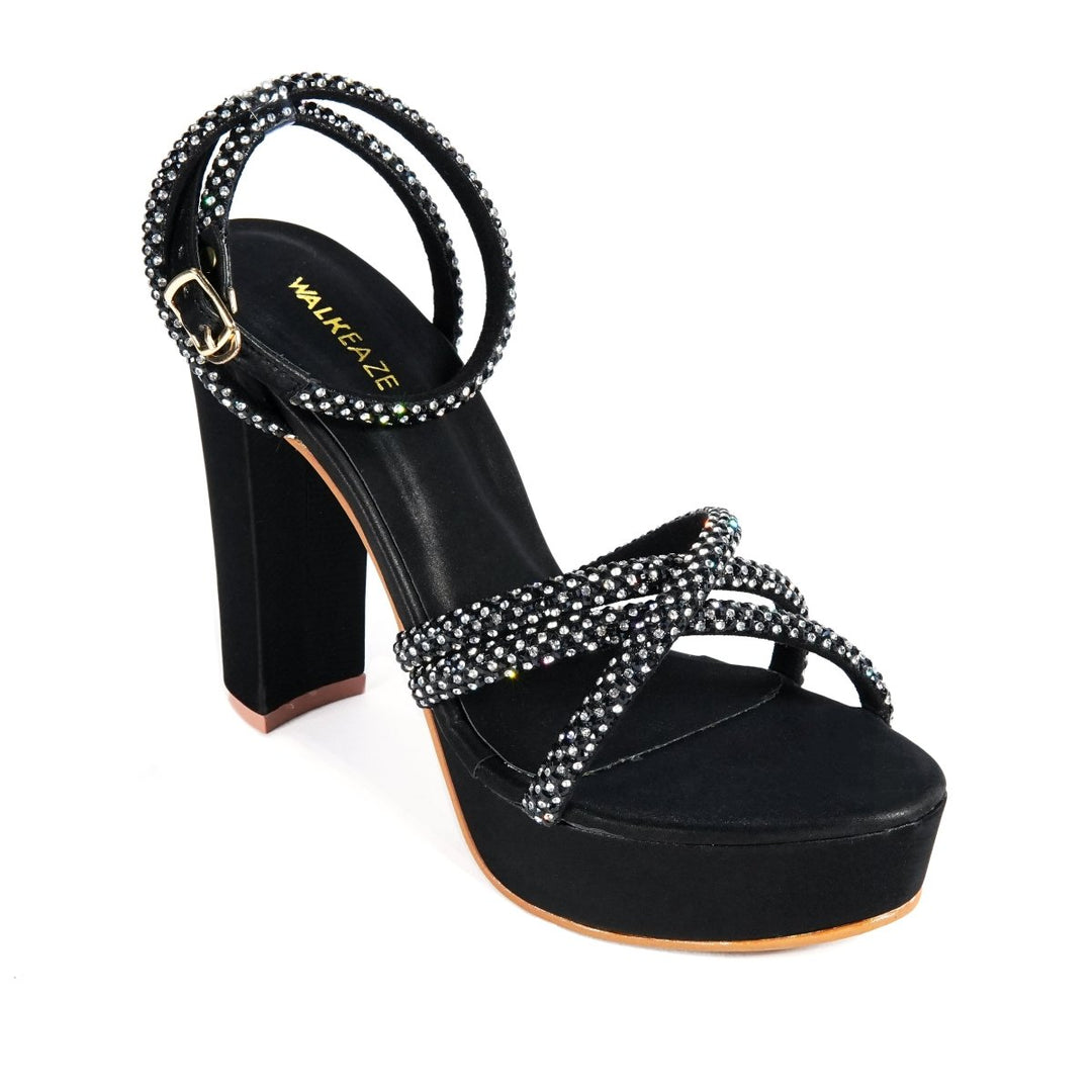 Women Formal Block Heel - 62983S - Block Heel - Walkeaze
