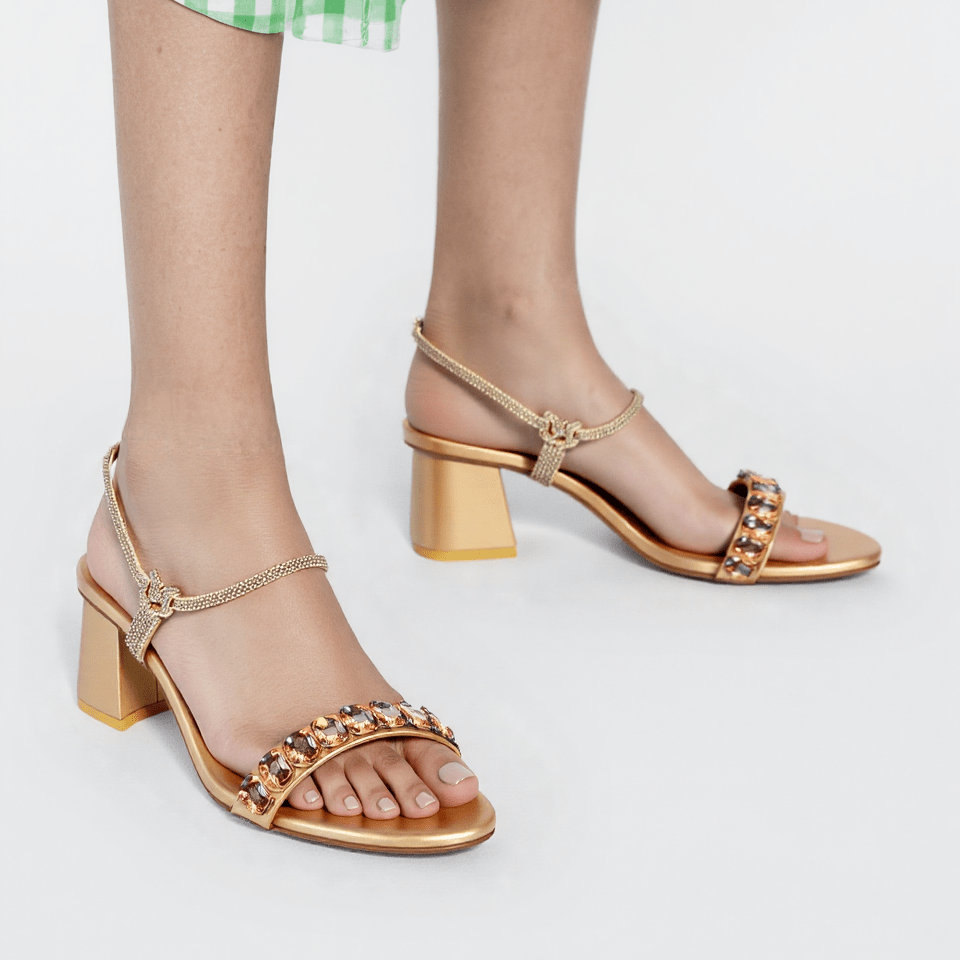 Women Formal Block Heel - 62989S - Block Heel - Walkeaze