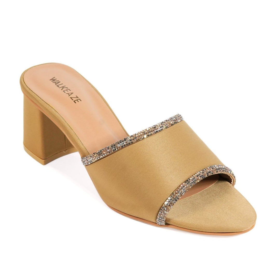 Women Formal Block Heel - 63038S - Block Heel - Walkeaze
