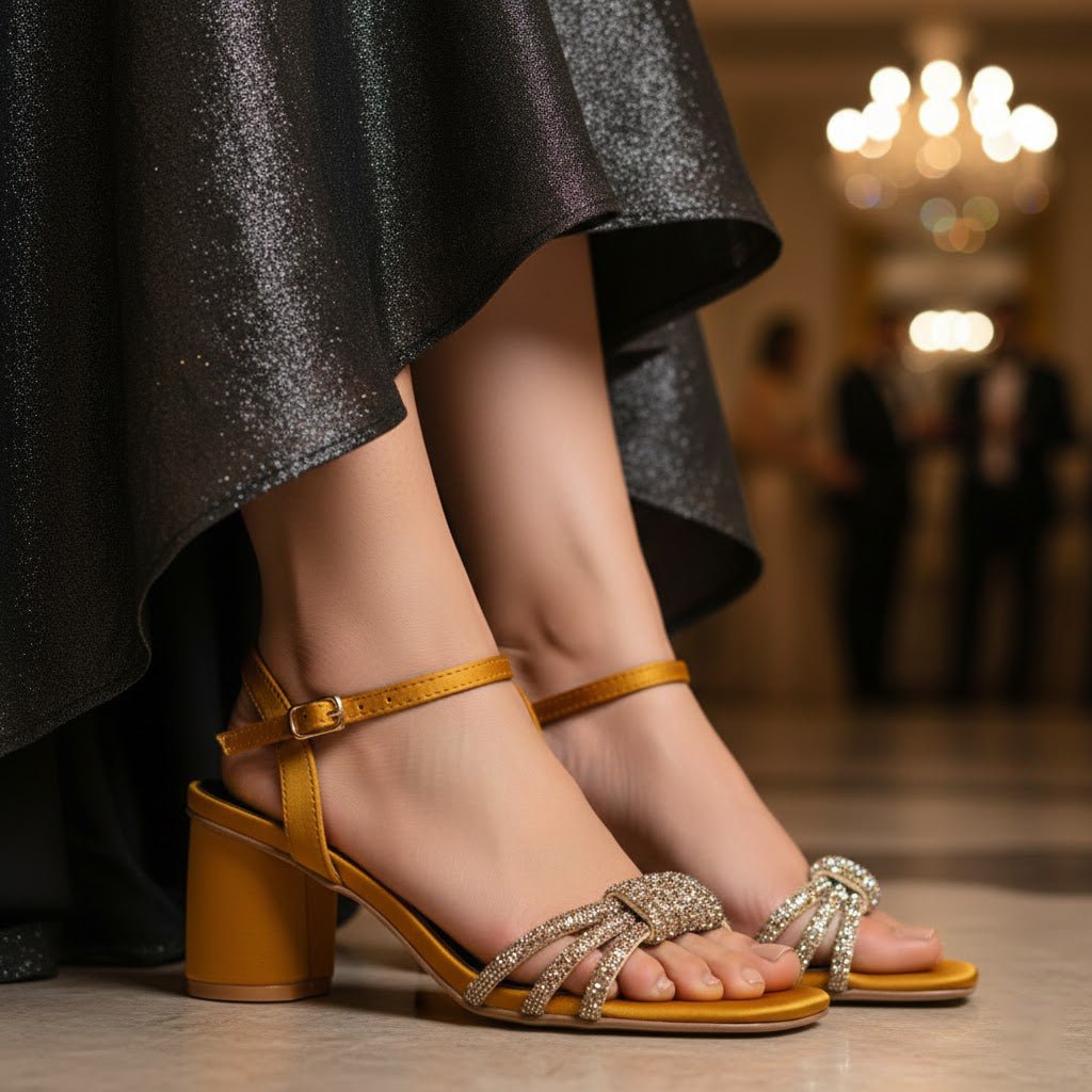 Women Formal Block Heel - 63111S - Block Heel - Walkeaze