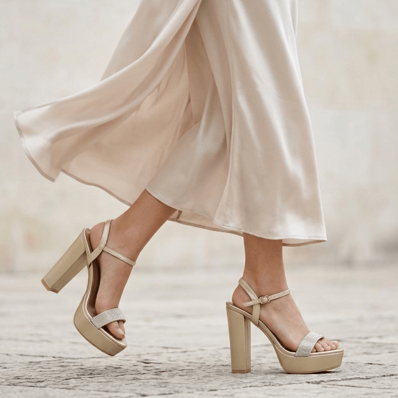 Women Formal Block Heel - 63113S - Block Heel - Walkeaze