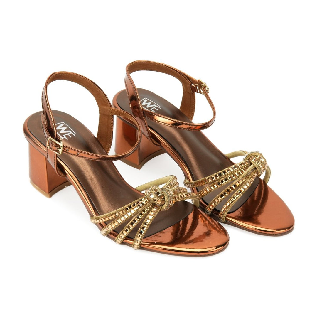 Women Formal Block Heel - 63116S - Block Heel - Walkeaze