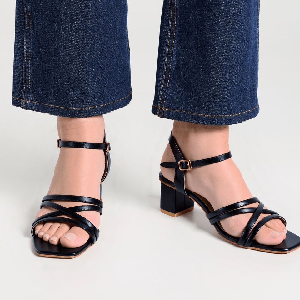 Women Formal Block Heel - 74858S - Block Heel - Walkeaze