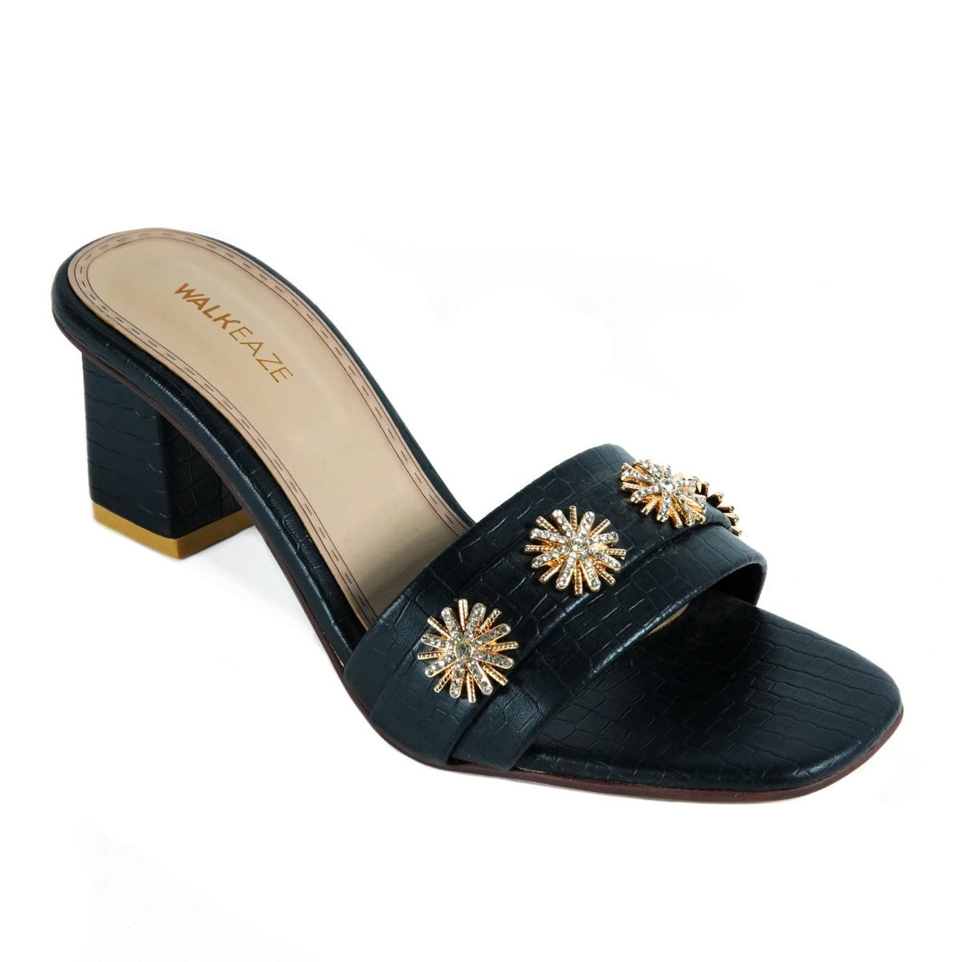 Women Formal Block Heel - 74919S - Block Heel - Walkeaze