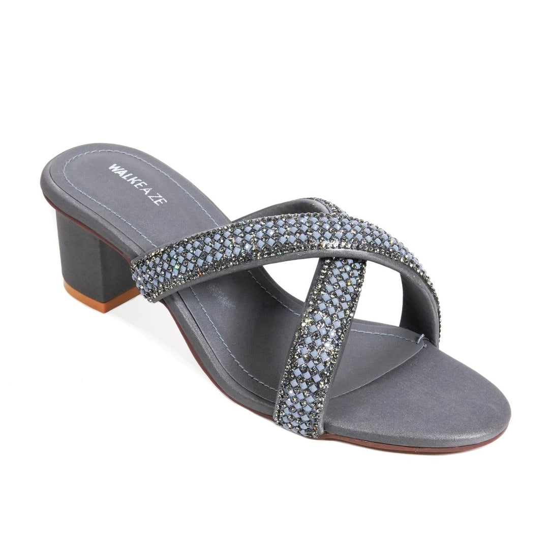 Women Formal Block Heel - 75036S - Block Heel - Walkeaze