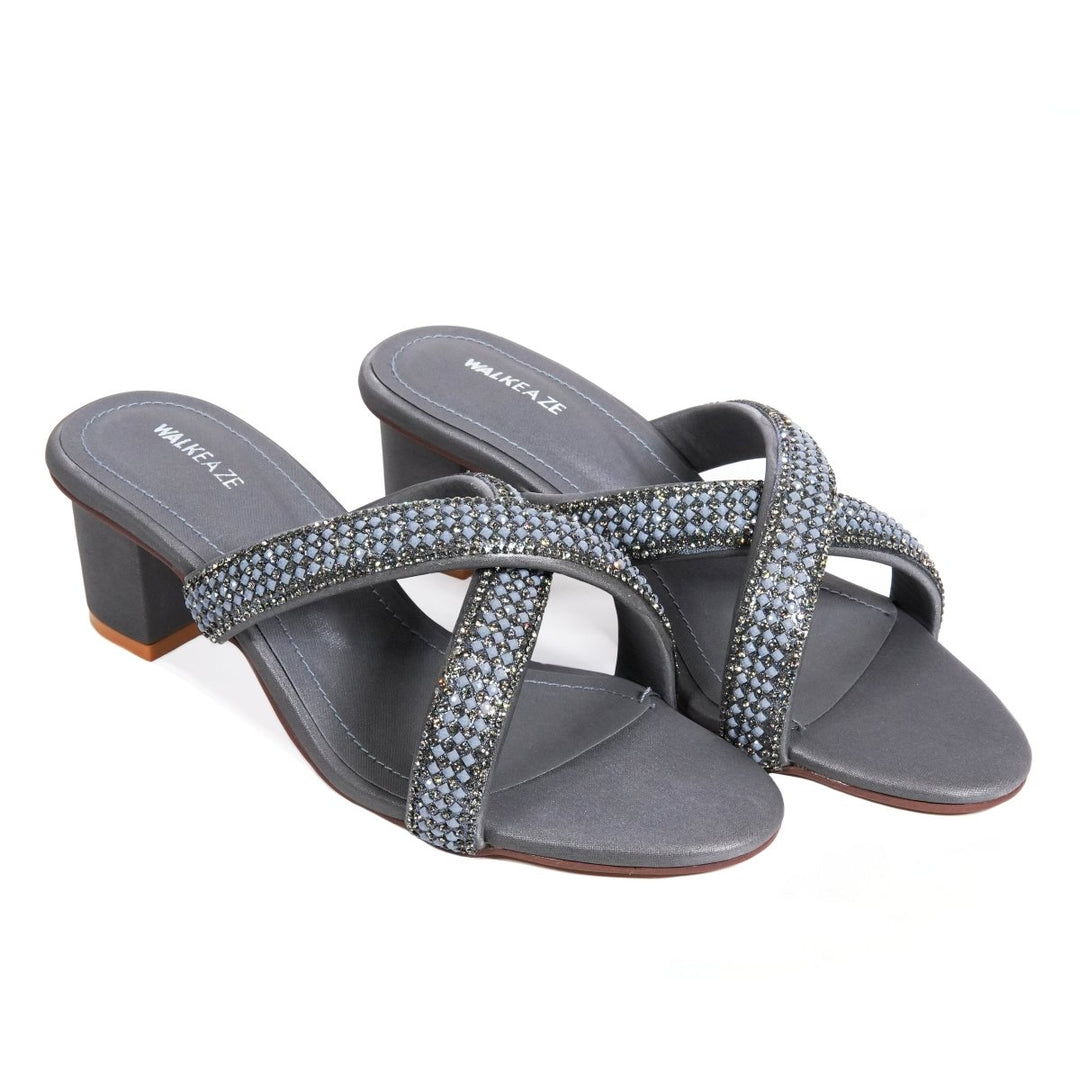 Women Formal Block Heel - 75036S - Block Heel - Walkeaze