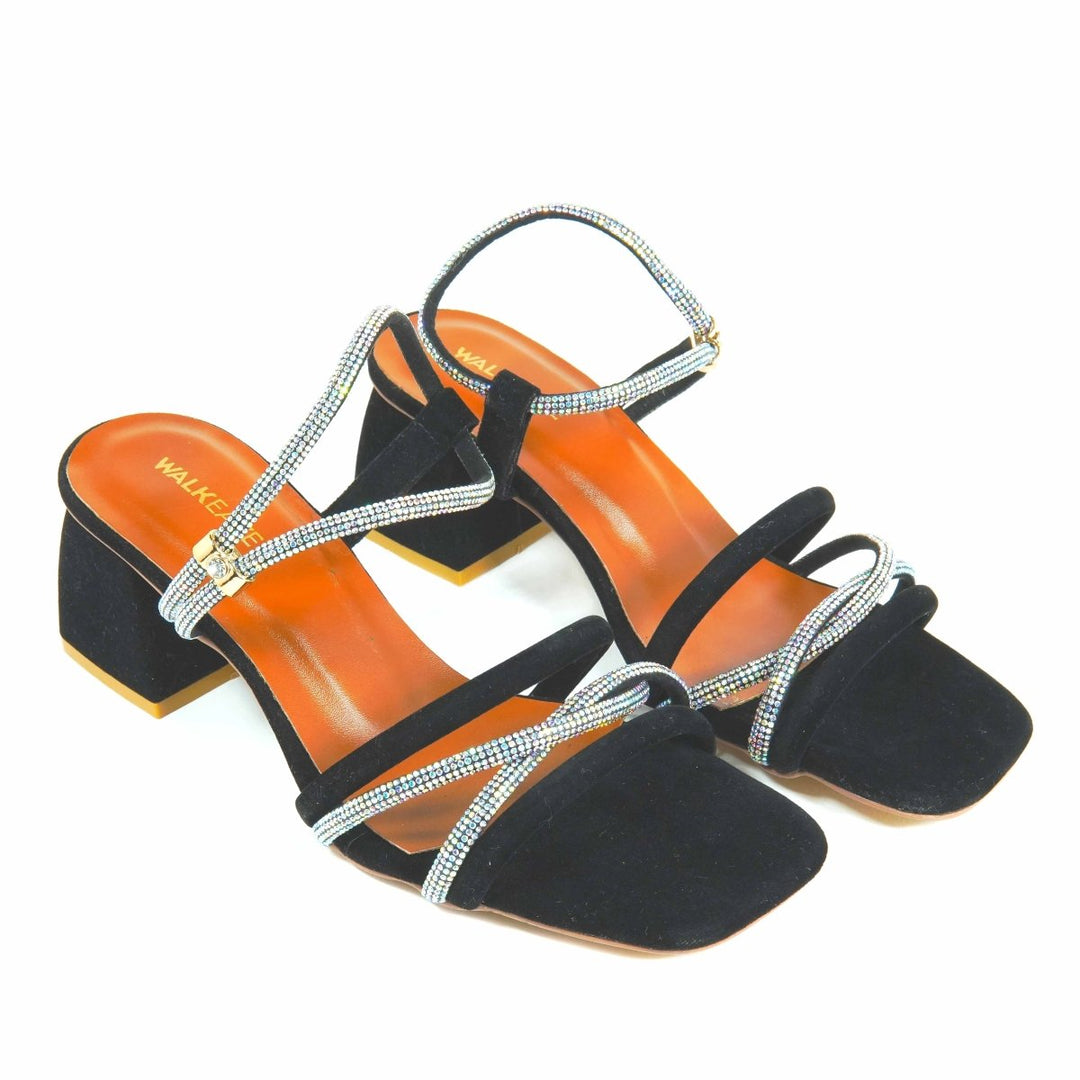 Women Formal Block Heel - 75039S - Block Heel - Walkeaze