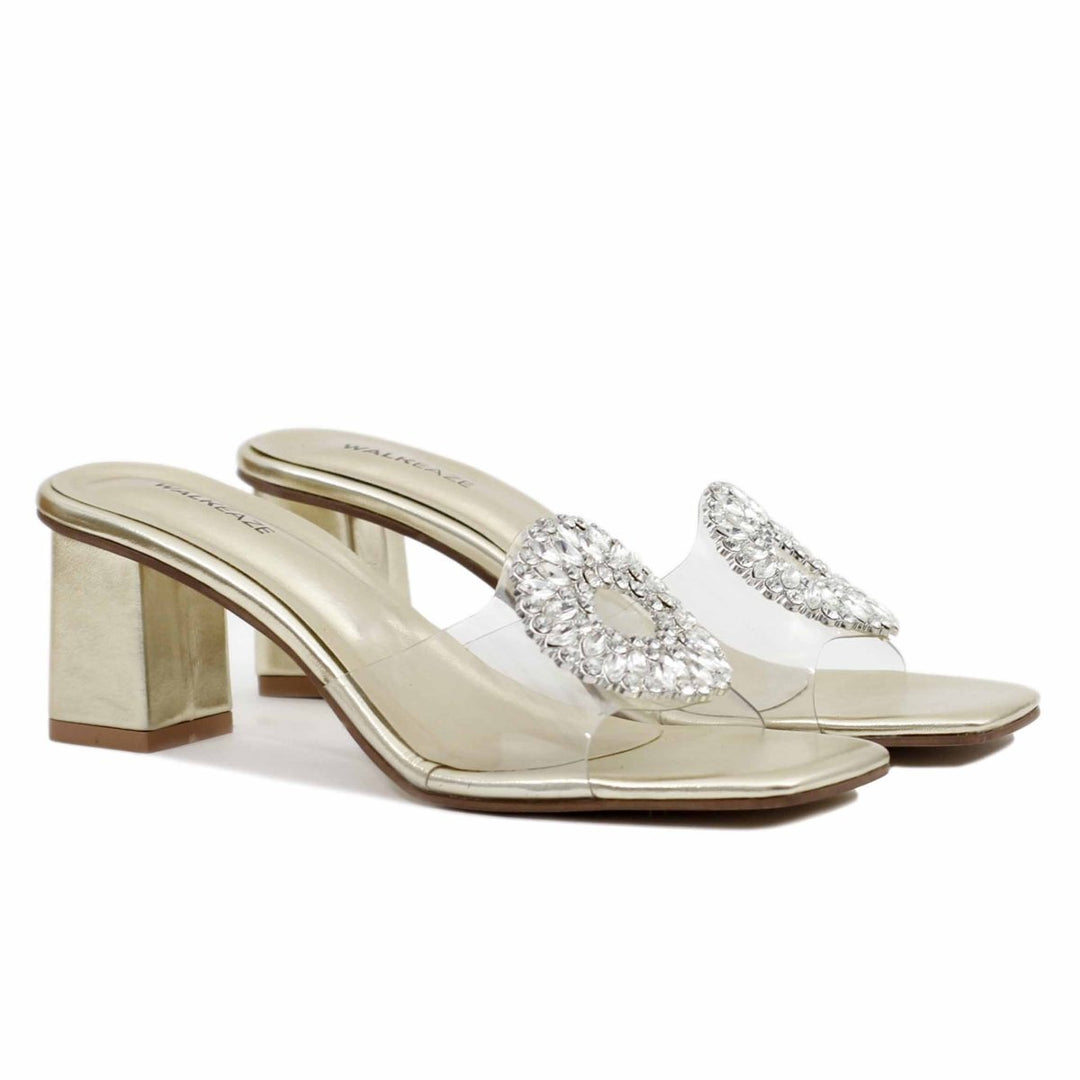 Women Formal Block Heel - 75043S - Block Heel - Walkeaze