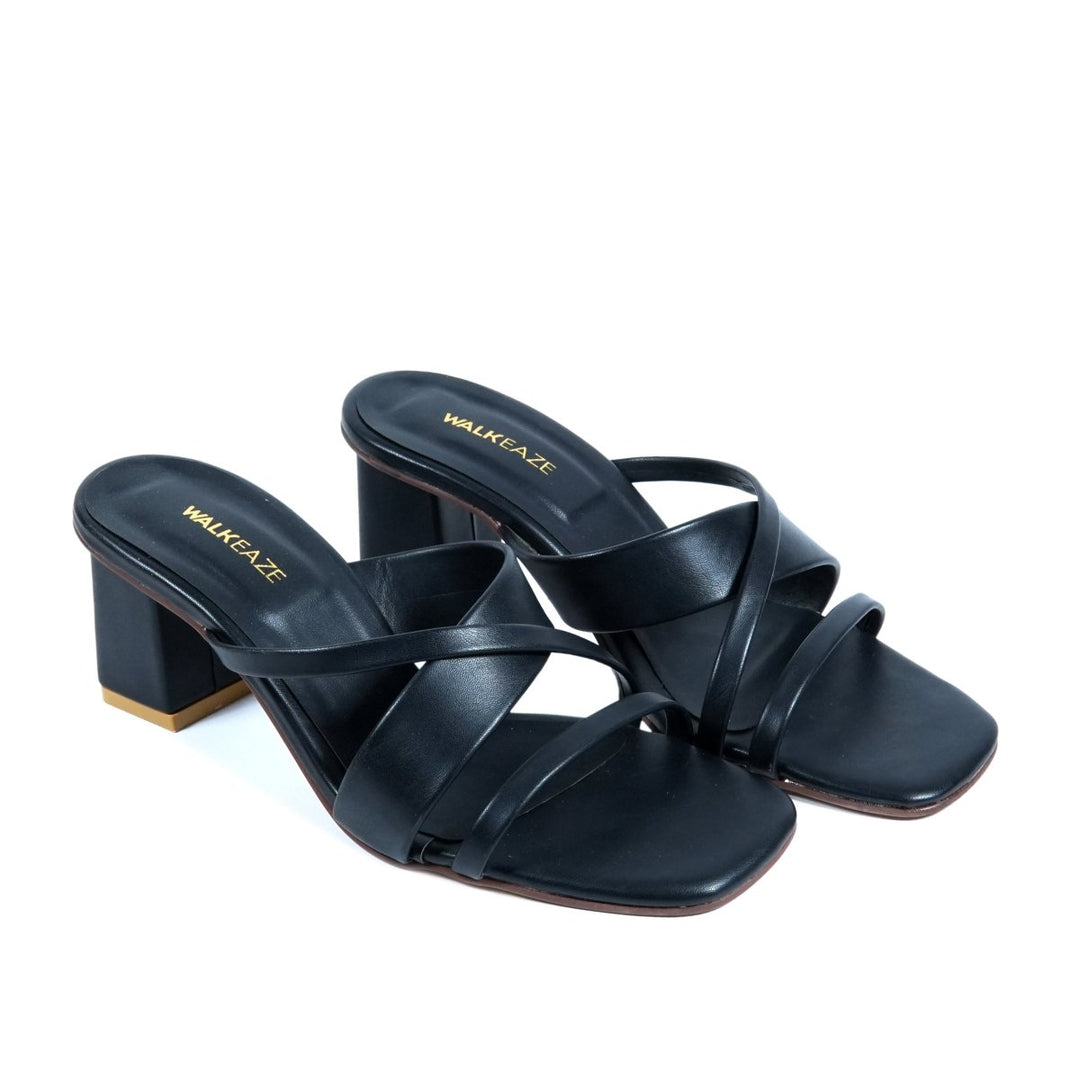 Women Formal Block Heel - 75077S - Block Heel - Walkeaze