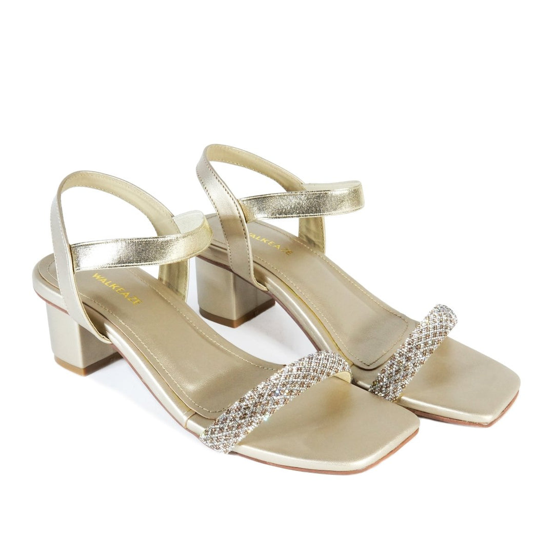Women Formal Block Heel - 75098S - Block Heel - Walkeaze