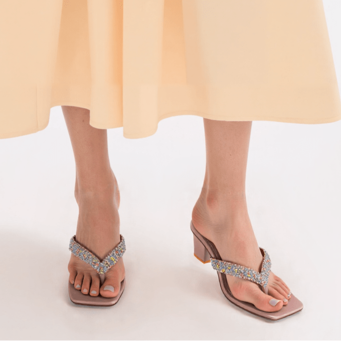 Women Formal Block Heel - 75130S - Block Heel - Walkeaze